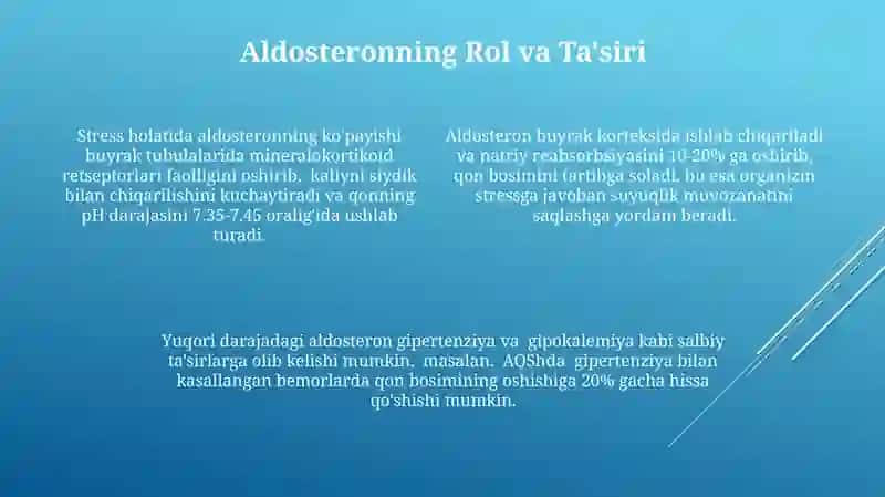 Buyrak usti bezi po'slog'i garmonlarining roli va hujayraning morfologik ko'rinishi 4