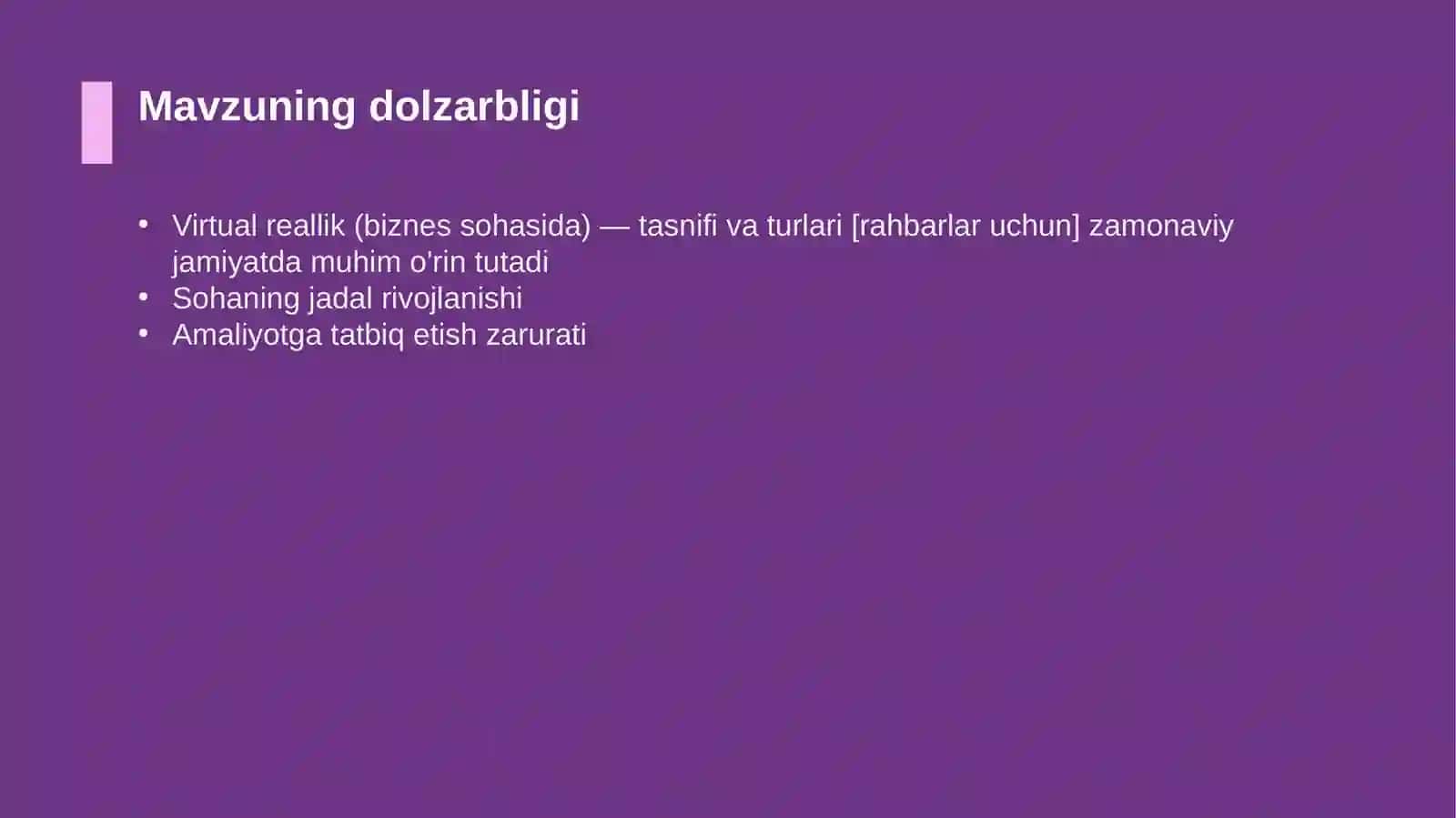 Virtual reallik (biznes sohasida) — tasnifi va turlari [rahbarlar uchun] 4