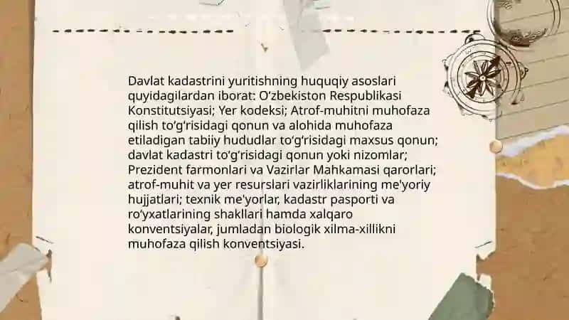 Alohida muhofaza etiladigan tabiiy hududlar davlat kadastri 4