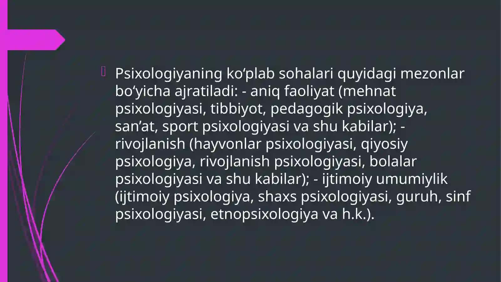 eksperimental psixologiyaning hozirgi davrdagi holati 4