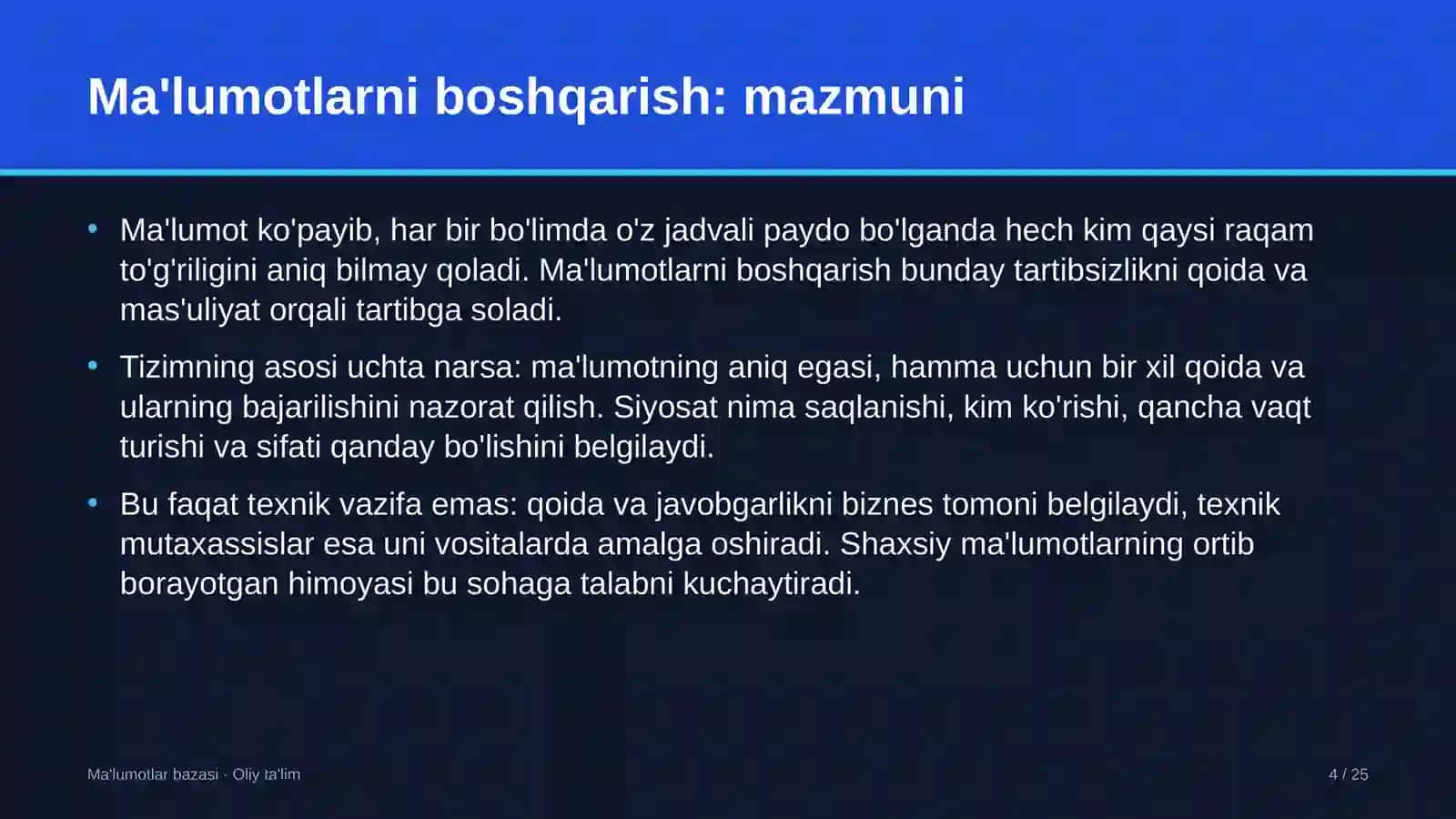 baliqchilik xo'jaliklarida ma'lumotlarni boshqarish 9544 4
