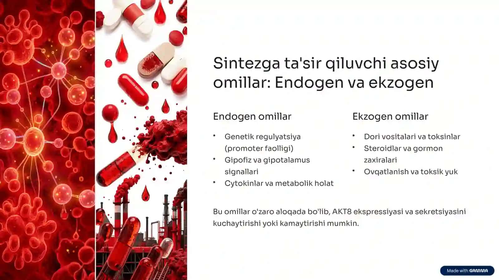 Adrenokortikotrop (AKT8) sintezi ta'siri: Keng qamrovli tahlil 4