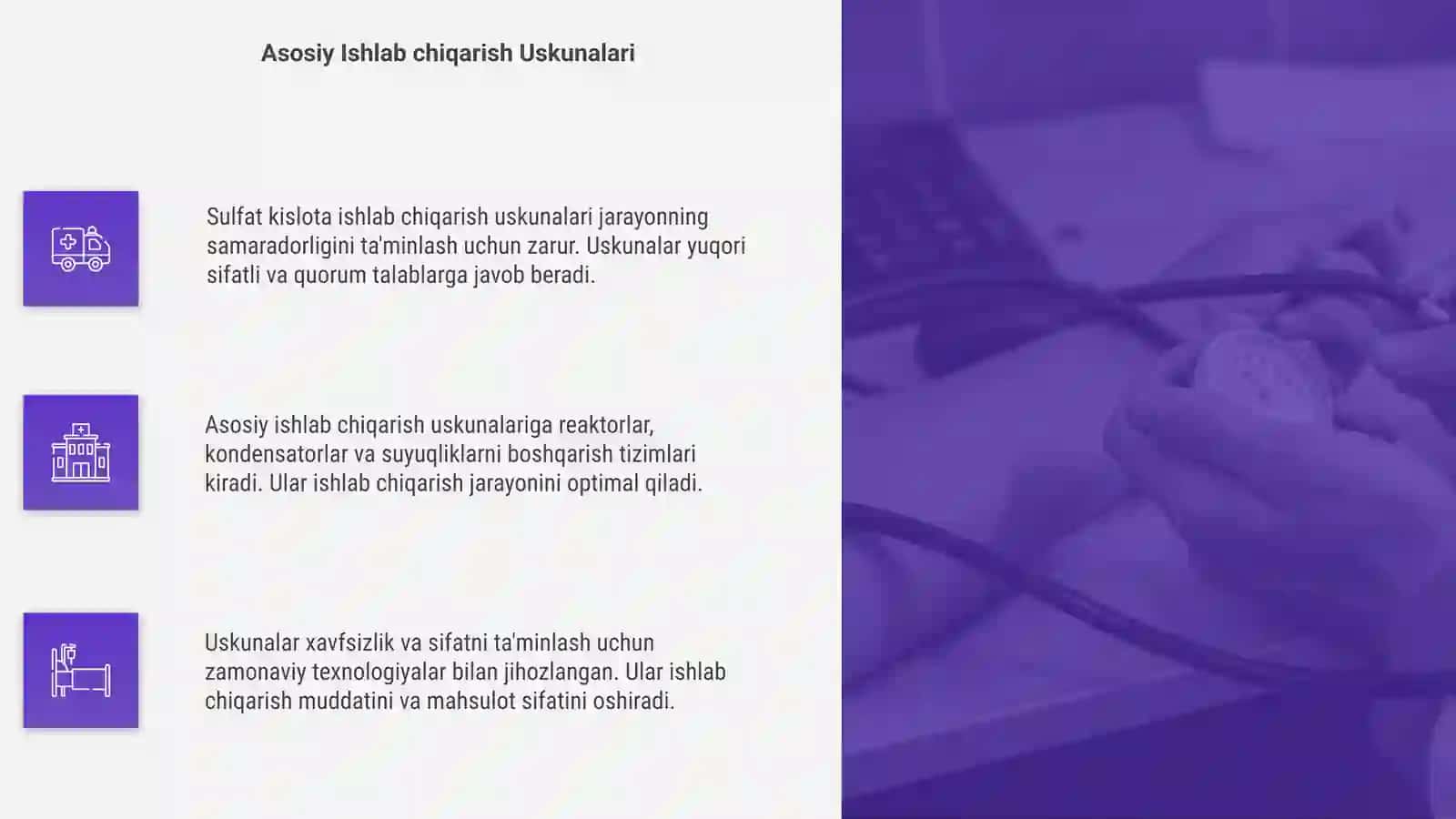 Sulfat Kislota ishlab chiqarish uskunalari 4