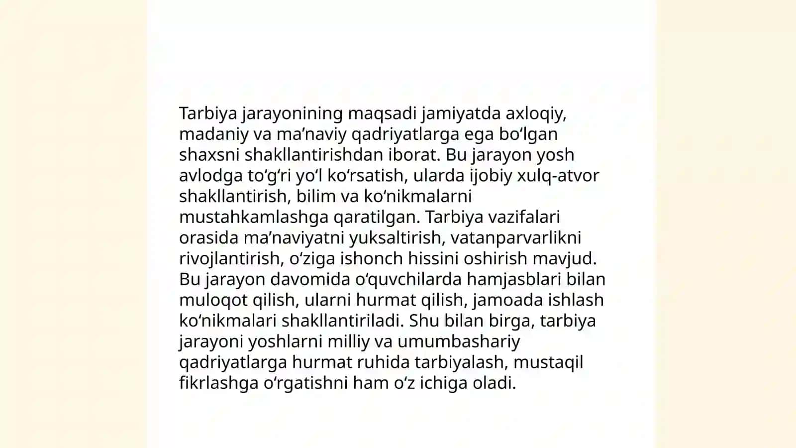 Umumta'lim maktablarida tarbiya fanini o'qitish metodikasi 4