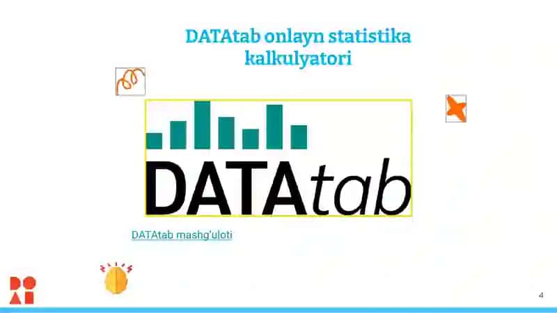 DATAtab math activity 4