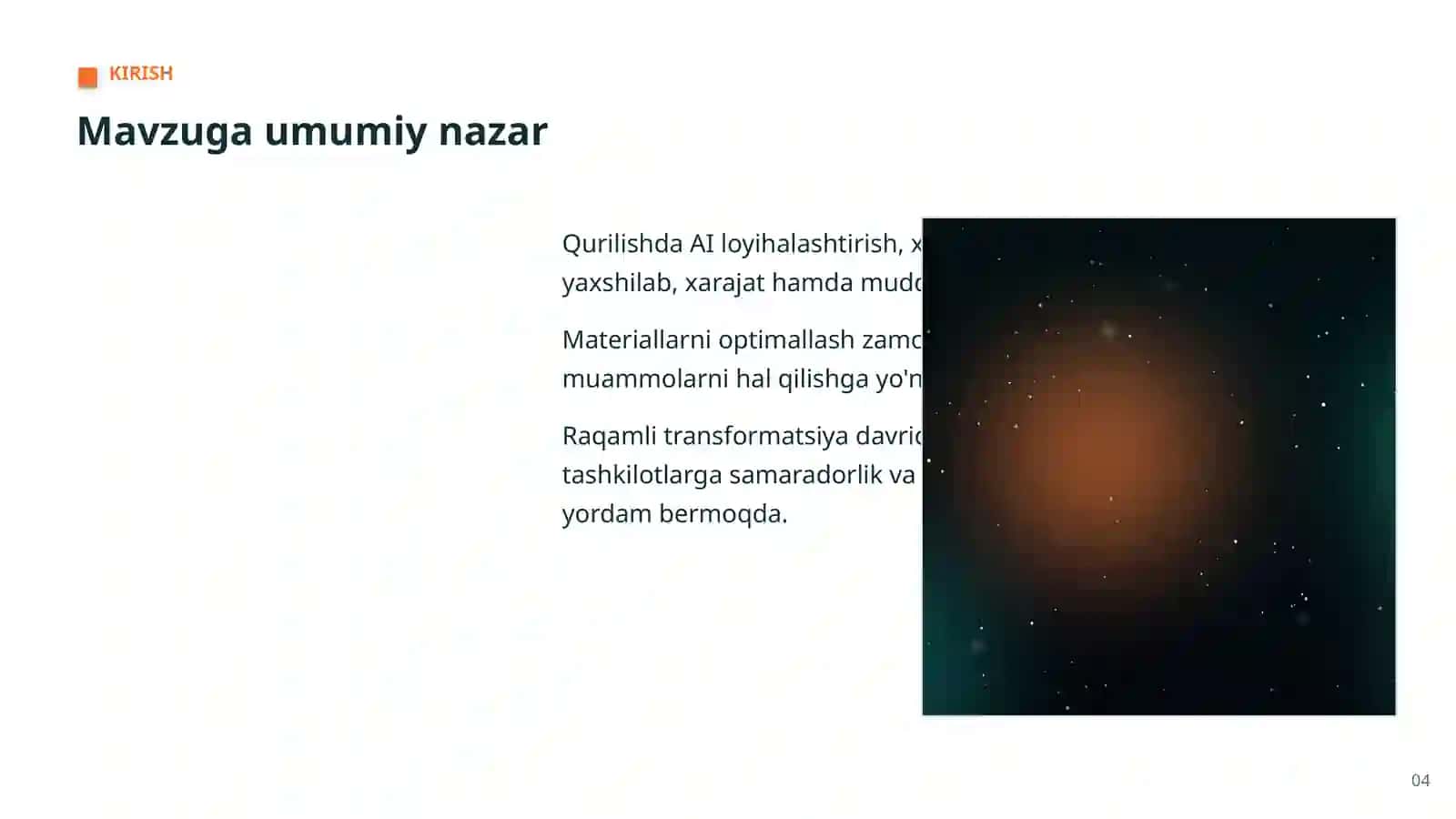 Sun'iy intellekt bo'yicha professional taqdimot 4