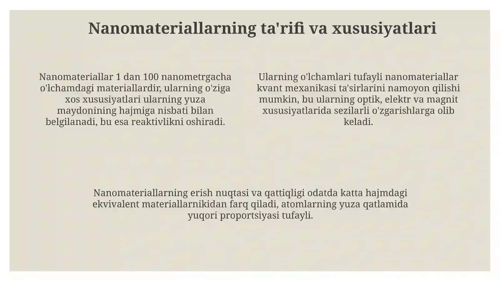Nanomateriallar 4