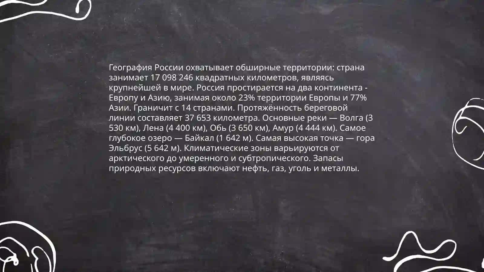 Тема: о России 4