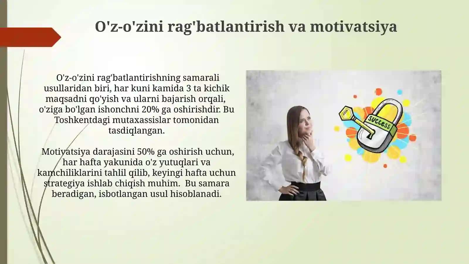Muvaffaqiyat uchun shaxsiy javobgarlikni shakllantirish 4