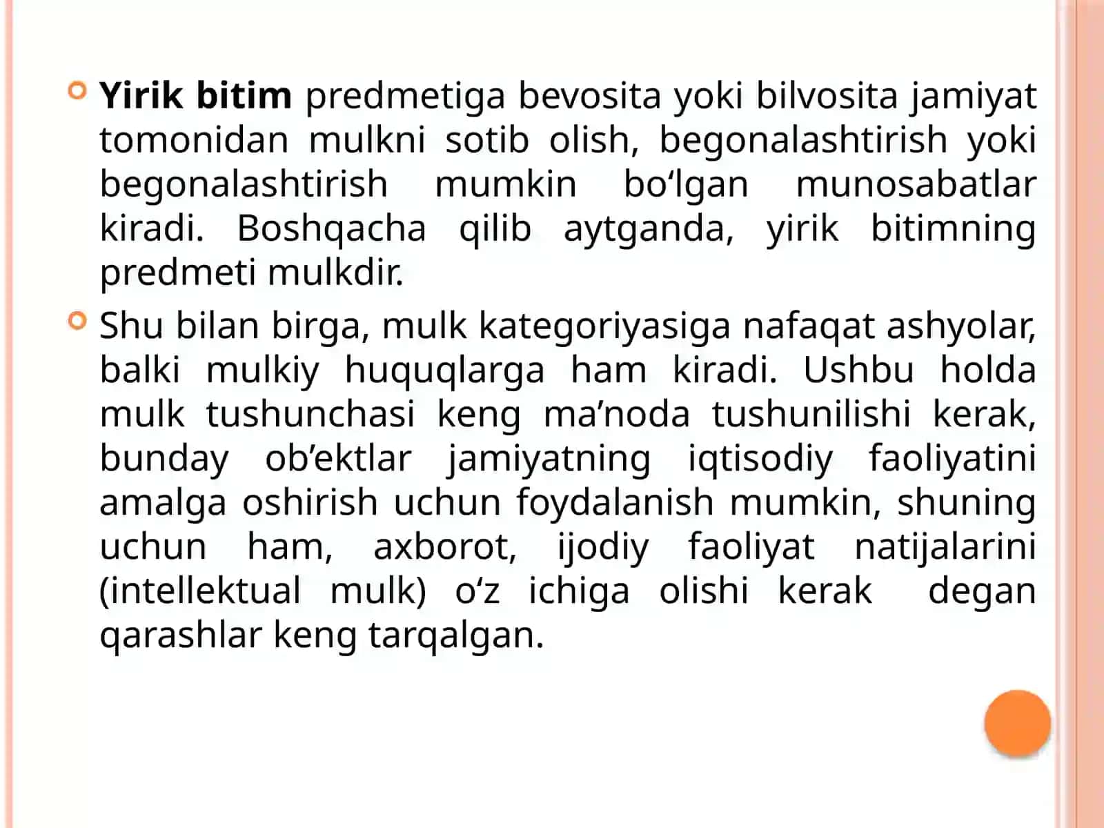 XO‘JALIKJAMIYATLARIDATUZILADIGAN AYRIM BITIMLARNI HUQUQIY TARTIBGASOLISh 4