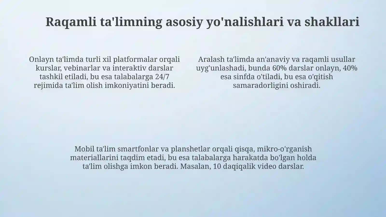 Zamonaviy jamiyatda raqamli ta’limning asosiy yo’nalishlari va rivojlanish tendensiyalari 4