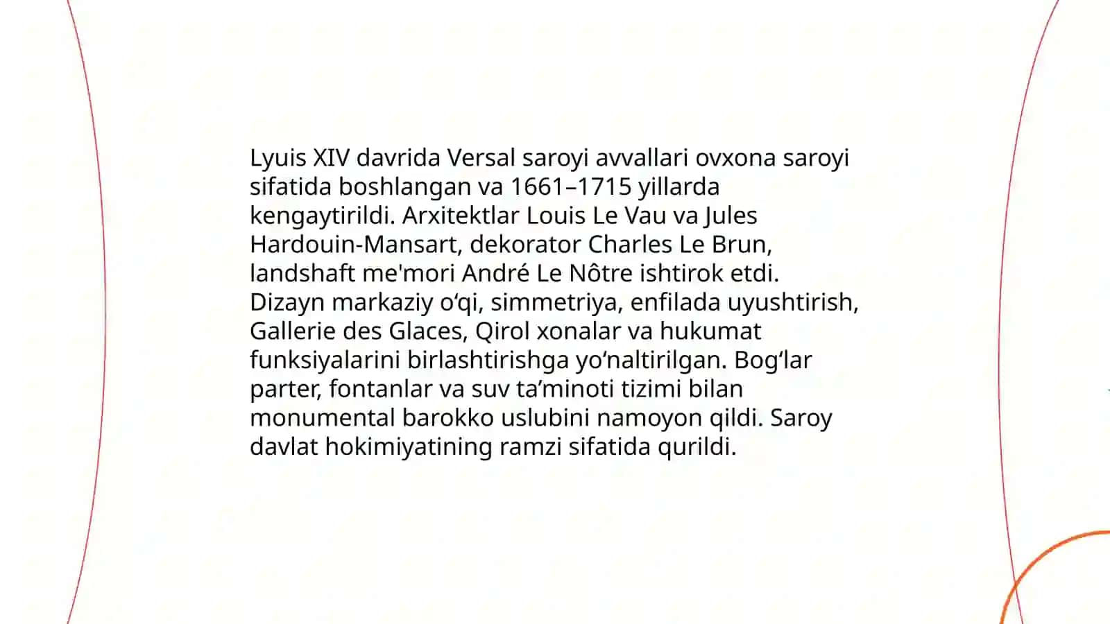 XVII asrning 2-yarmidagi Fransiya arxitekturasi 4