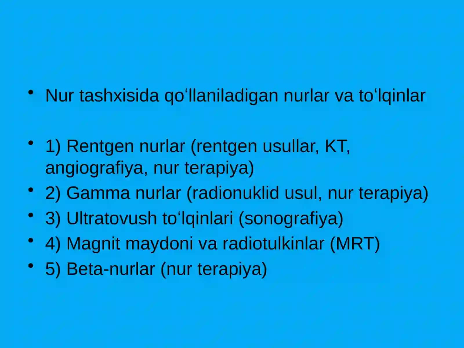 NUR TASHXISI USULLARIAFZALLIKLARI VA KAMCHILIKLARI 4