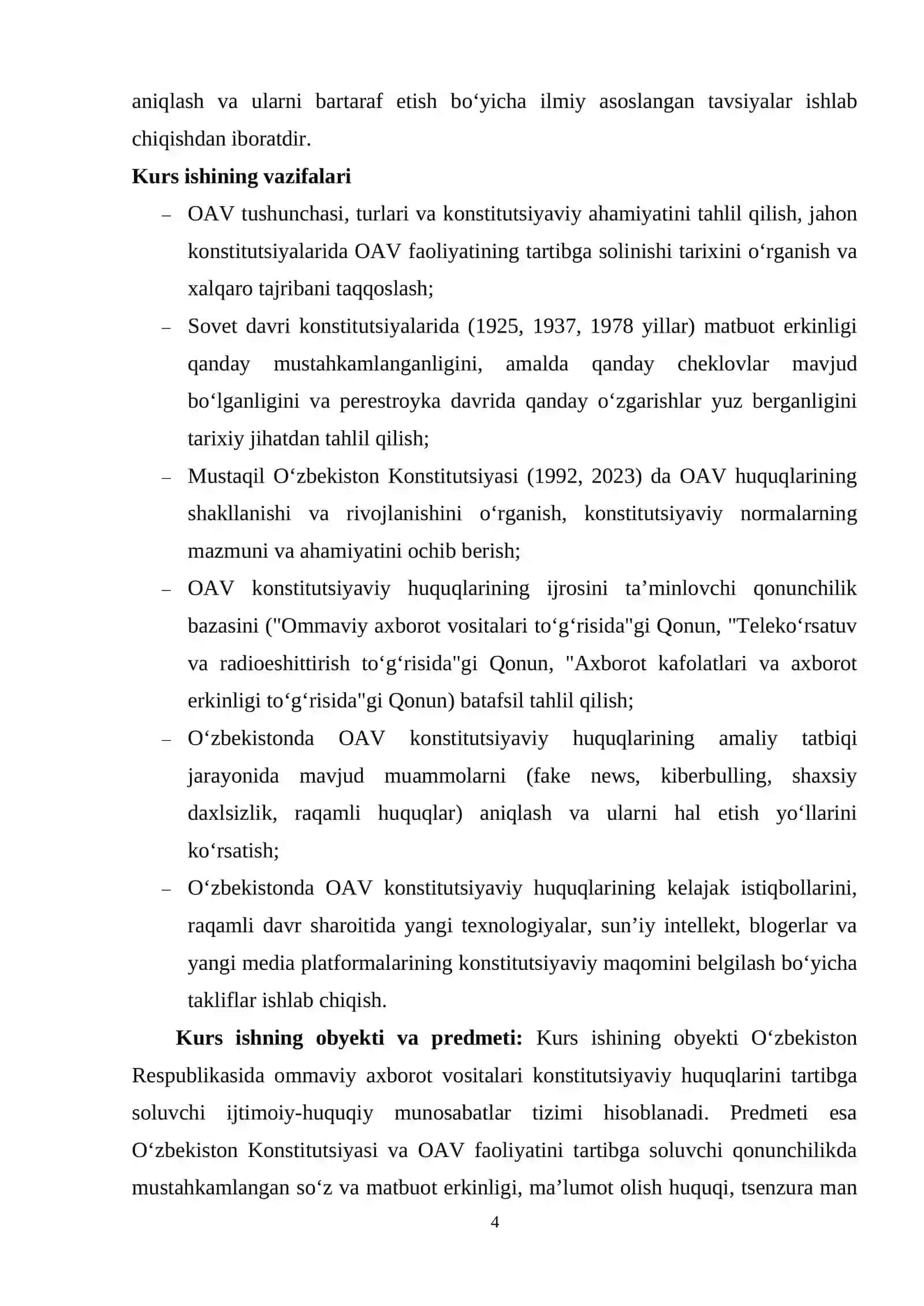 ОАV Kоnstitutsiyaviy Huquqlаri 4