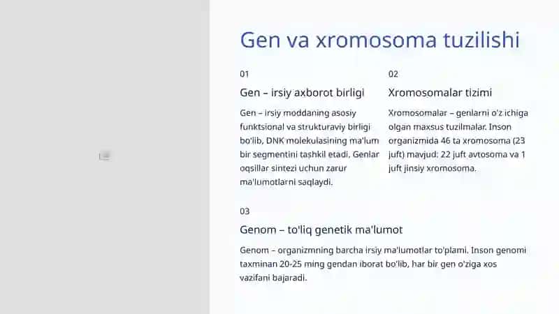 Tibbiy Genetika Asoslari 4