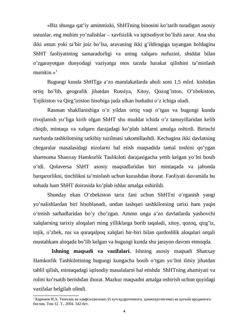SHXT DOIRASIDA IQTISODIY HAMKORLIK MUAMMO VA ISTIQBOLLAR 4