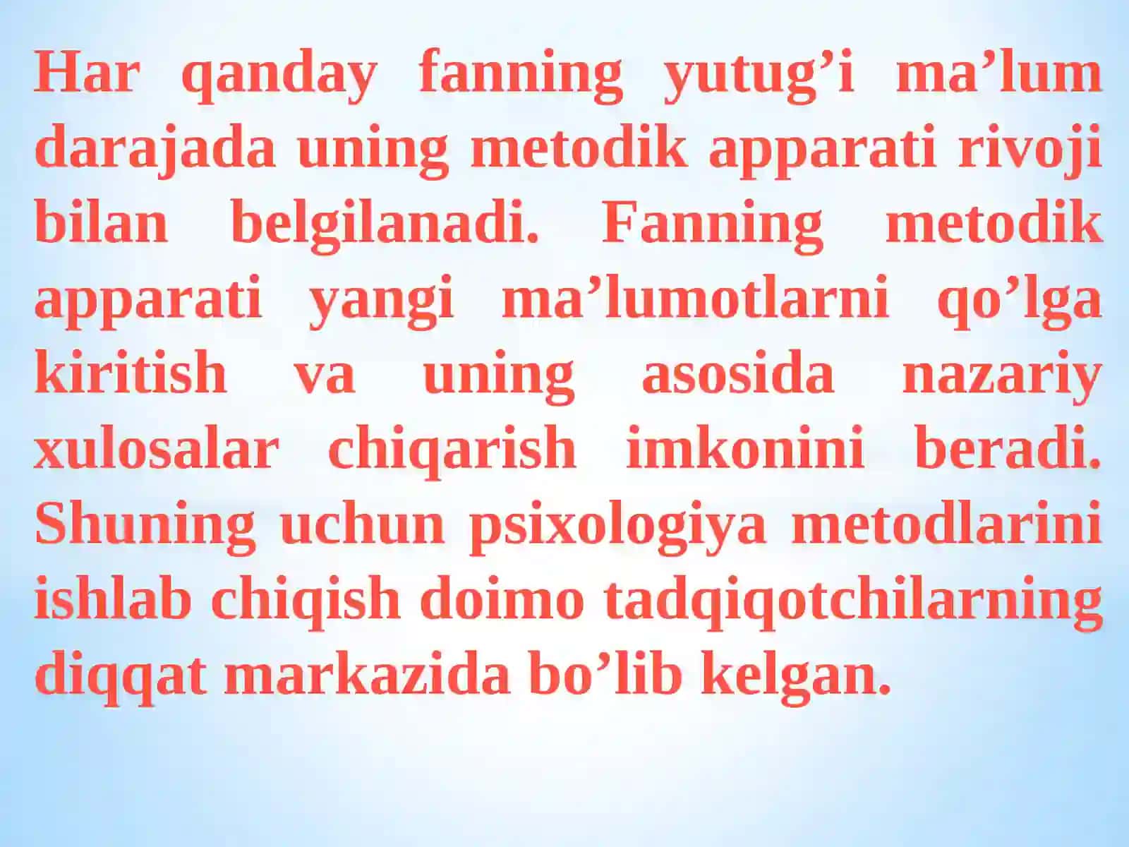Psixologiyaning ilmiy tadqiqot metodlari 4