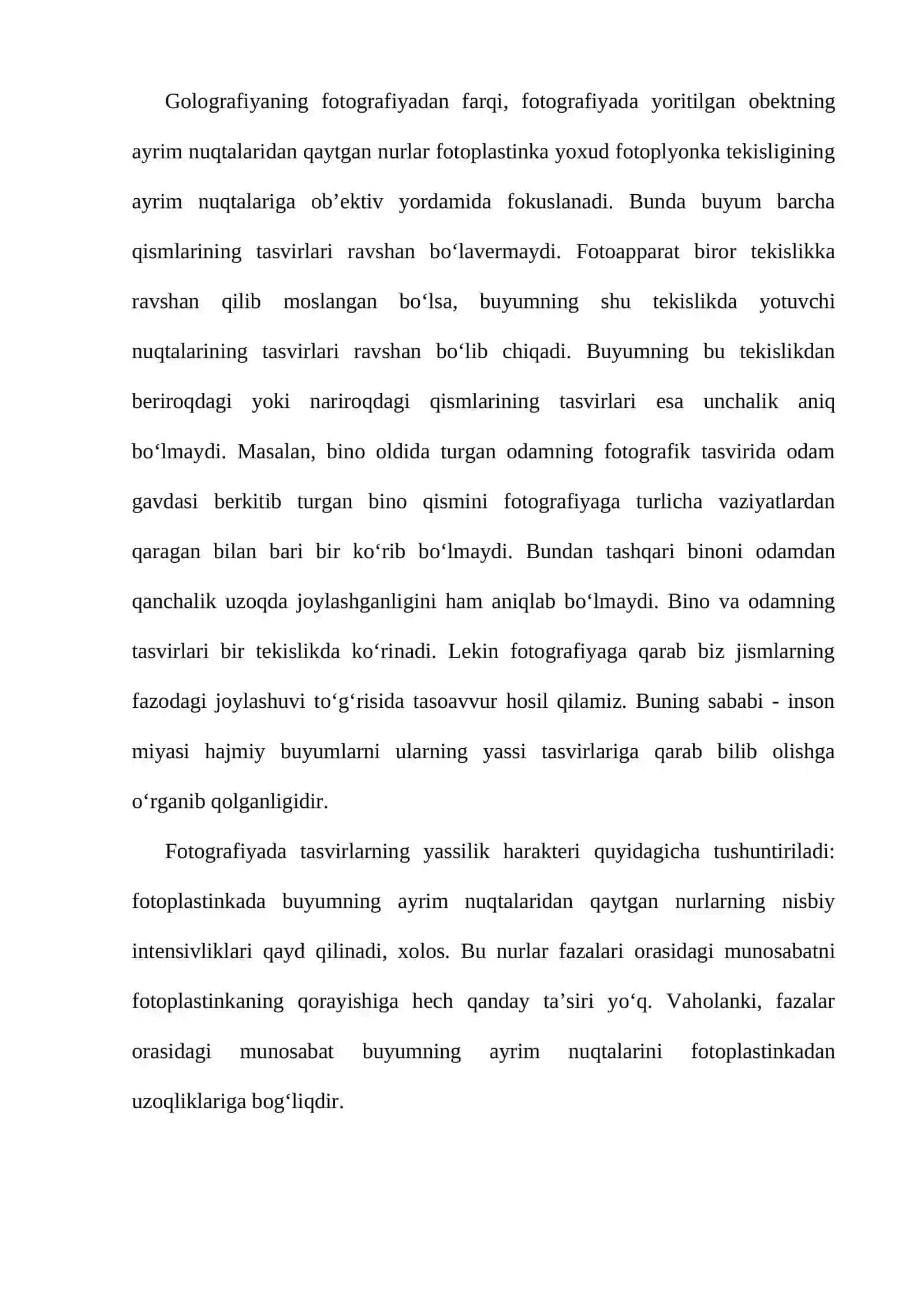Golografiya haqida tushuncha 4