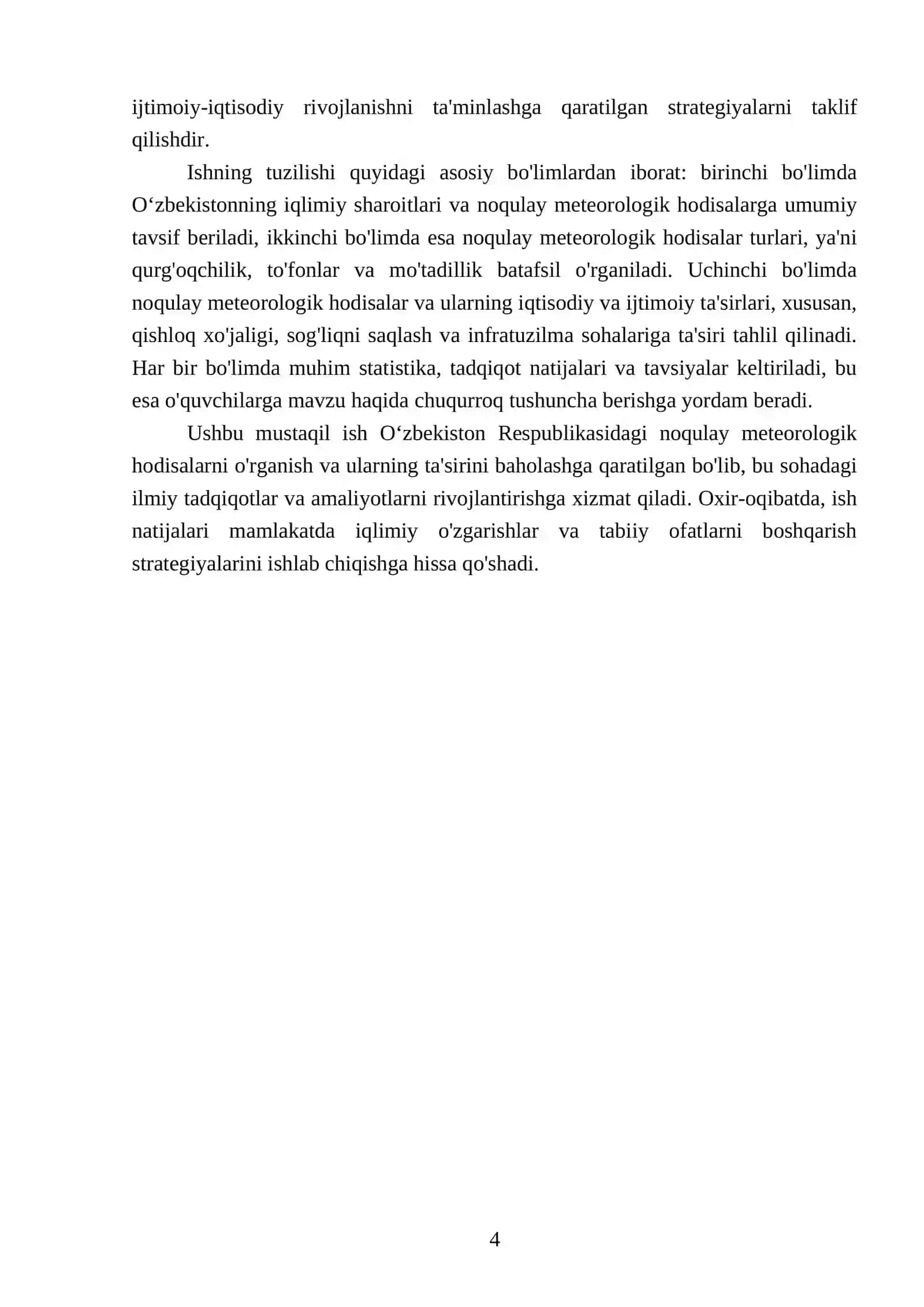 Oʻzbekiston noqulay meteorologik hodisalar 4