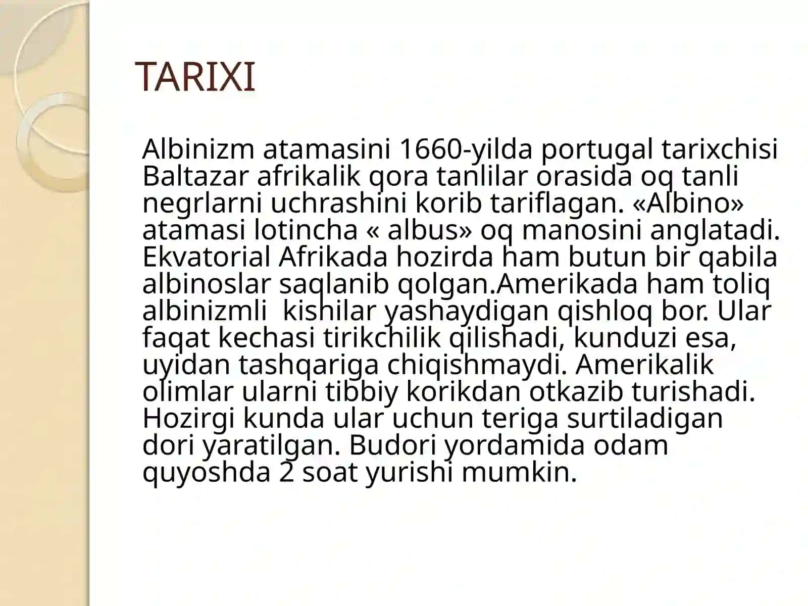 Albinizm 4