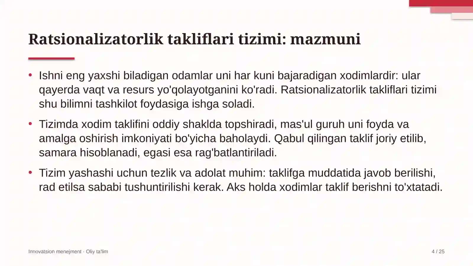 avtosalonlarda ratsionalizatorlik takliflari tizimini yo'lga qo'yish 4758 4