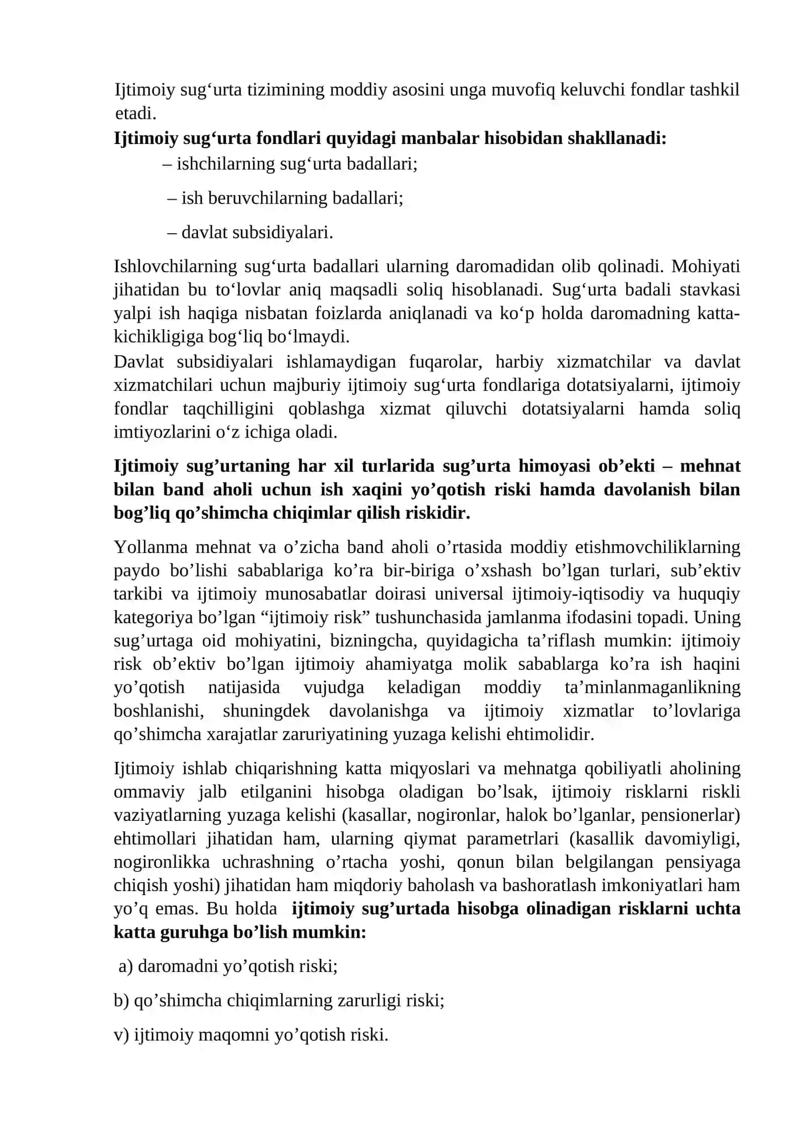 IJTIMOIY SUG’URTA TUSHUNCHASI, UNING MAZMUN-MOHIYATI VA NAZARIY ASOSLARI 4