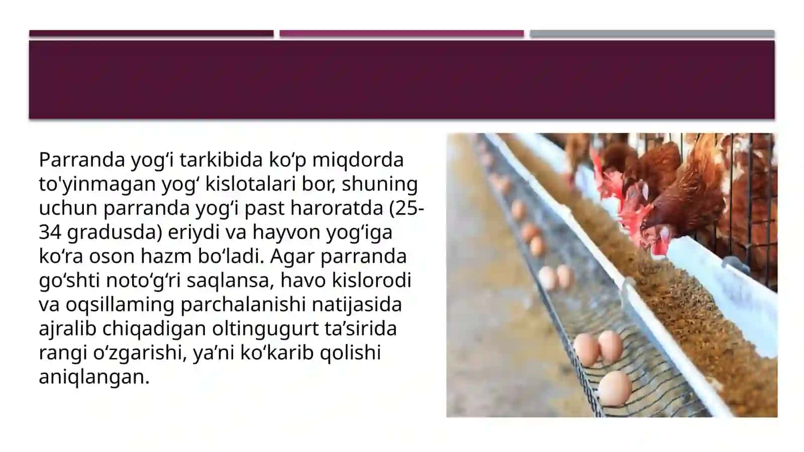 PARRANDA MAHSULOTLARNING  FIZIK KIMYOVIY XUSUSIYATLARI 4