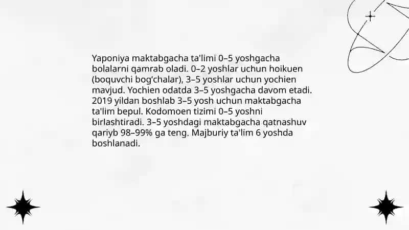 Yaponiya ta'lim tizimi 4