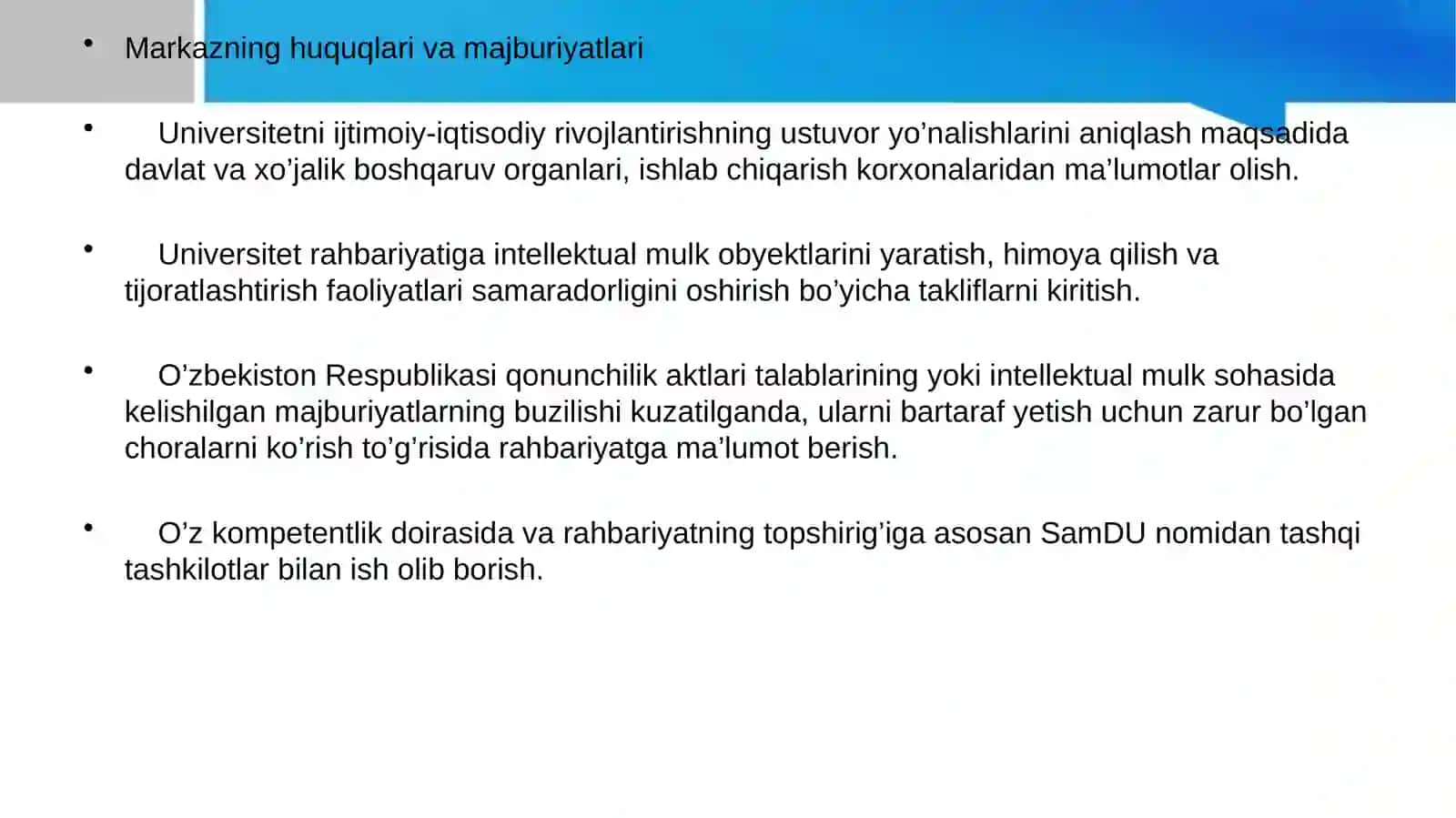 Innovatsion texnologiyalar transferi 4