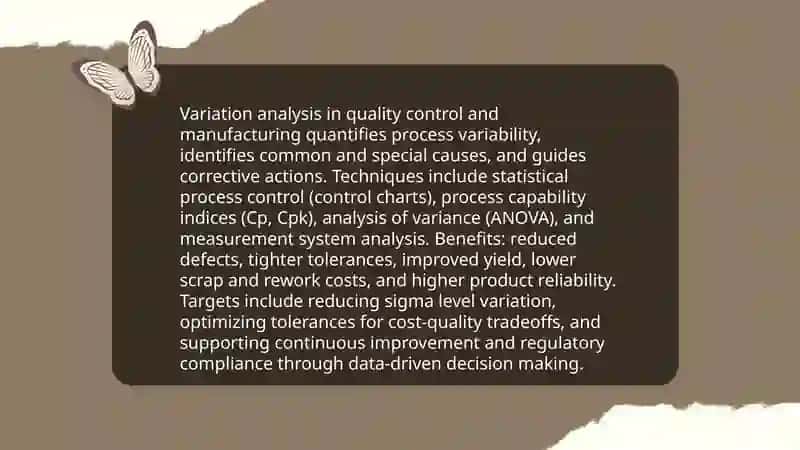 The need for a statistical study of variation 4