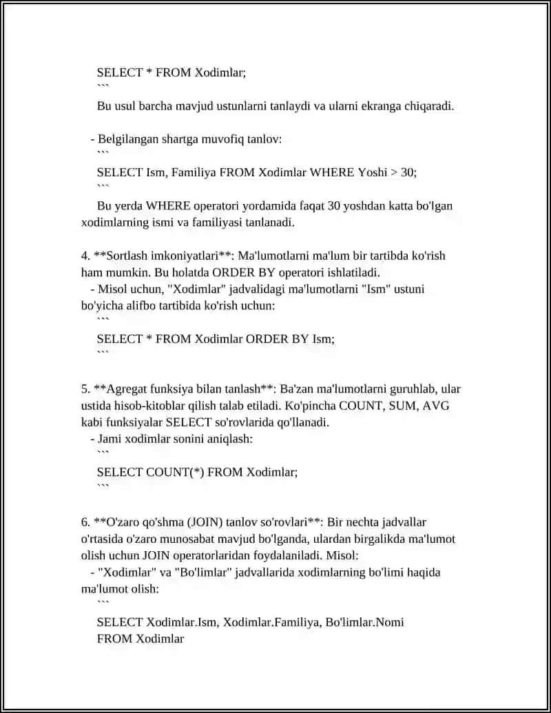 MICROSOFT OFFICE ACCESS DASTURI 4
