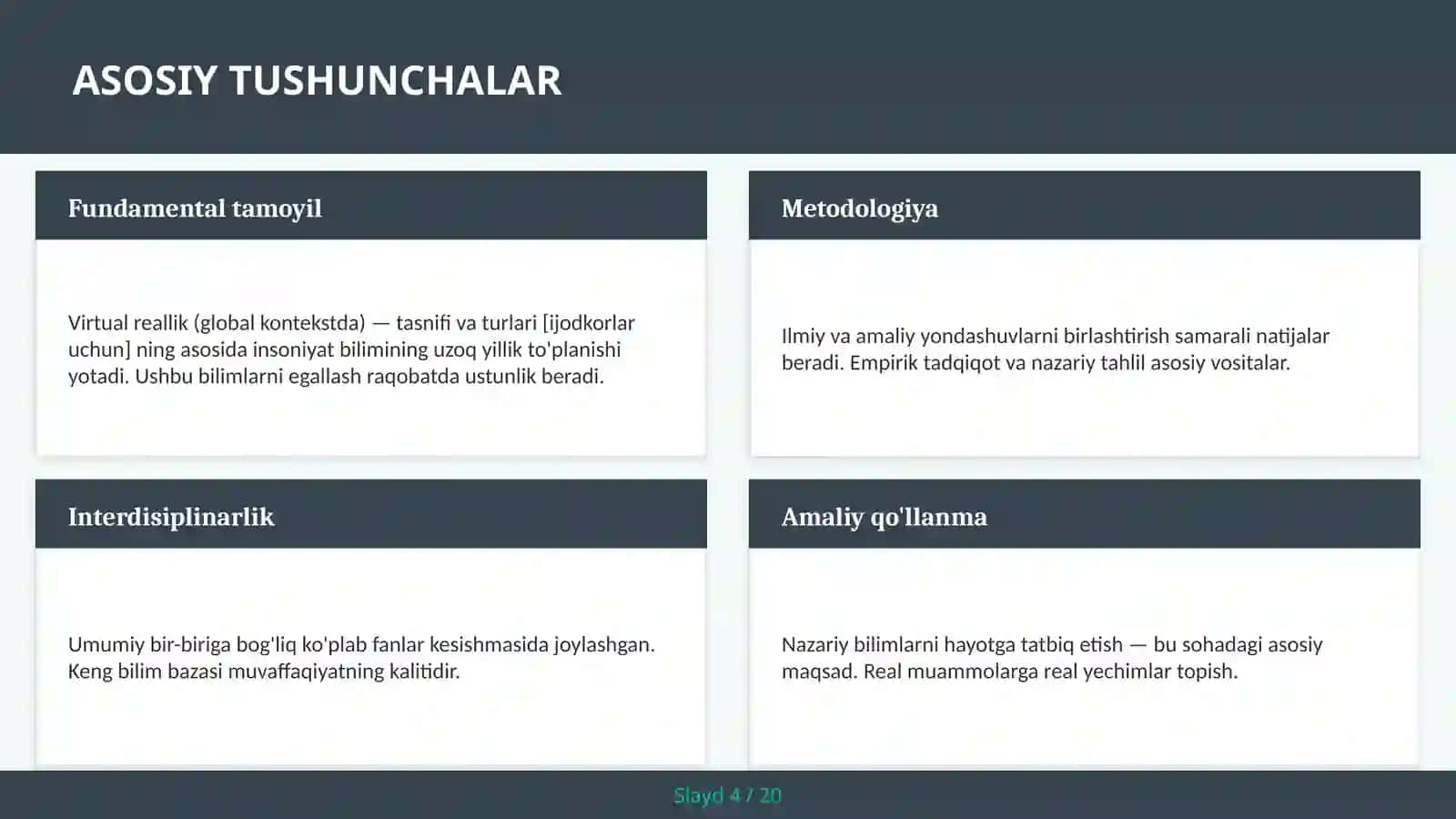 Virtual reallik (global kontekstda) — tasnifi va turlari [ijodkorlar uchun] 4