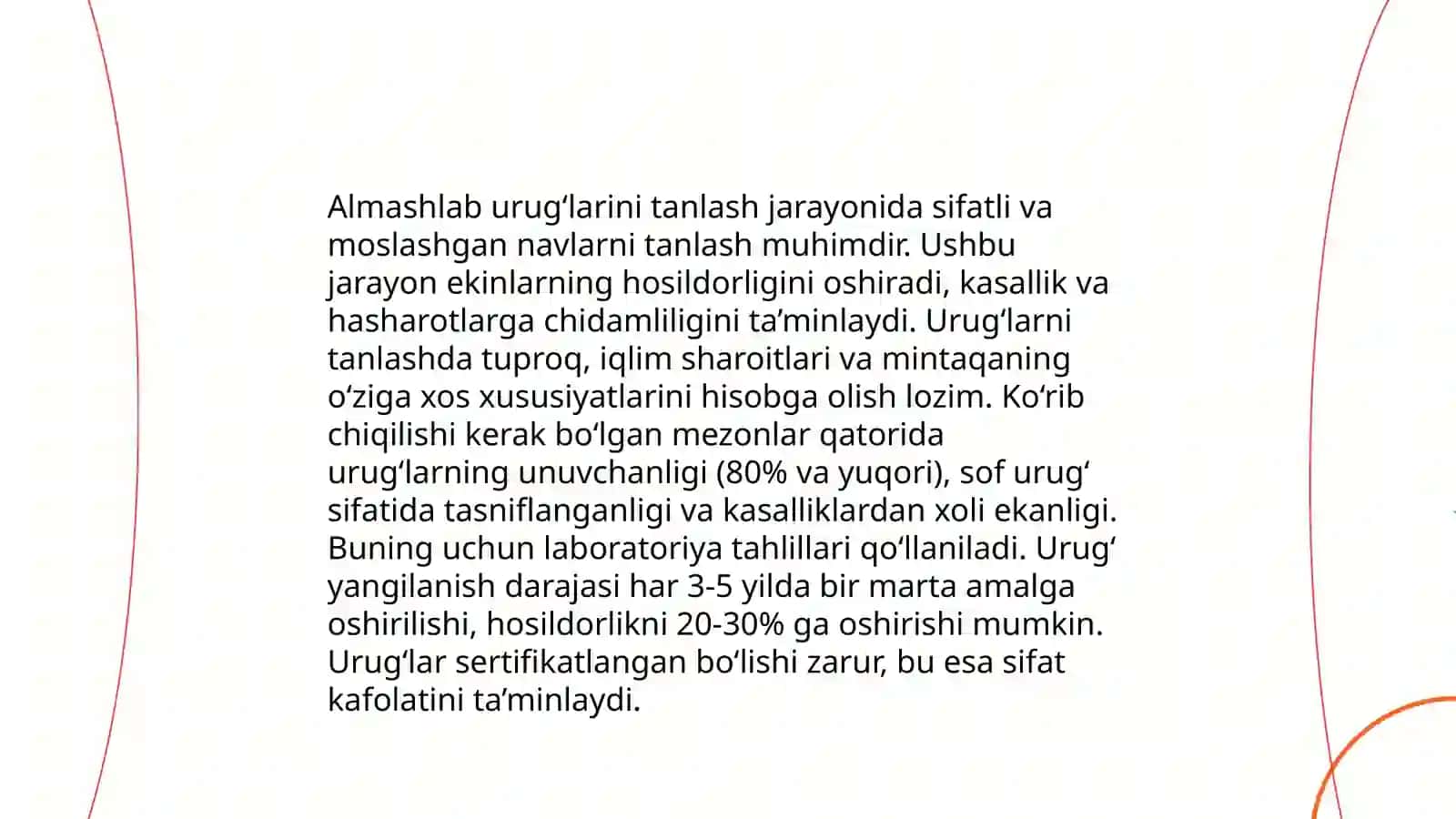 Almashlab ekish usullari 4