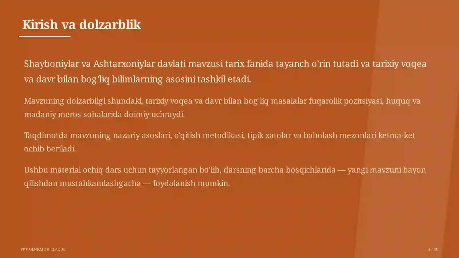 Shayboniylar va Ashtarxoniylar davlati (8-sinf) 4