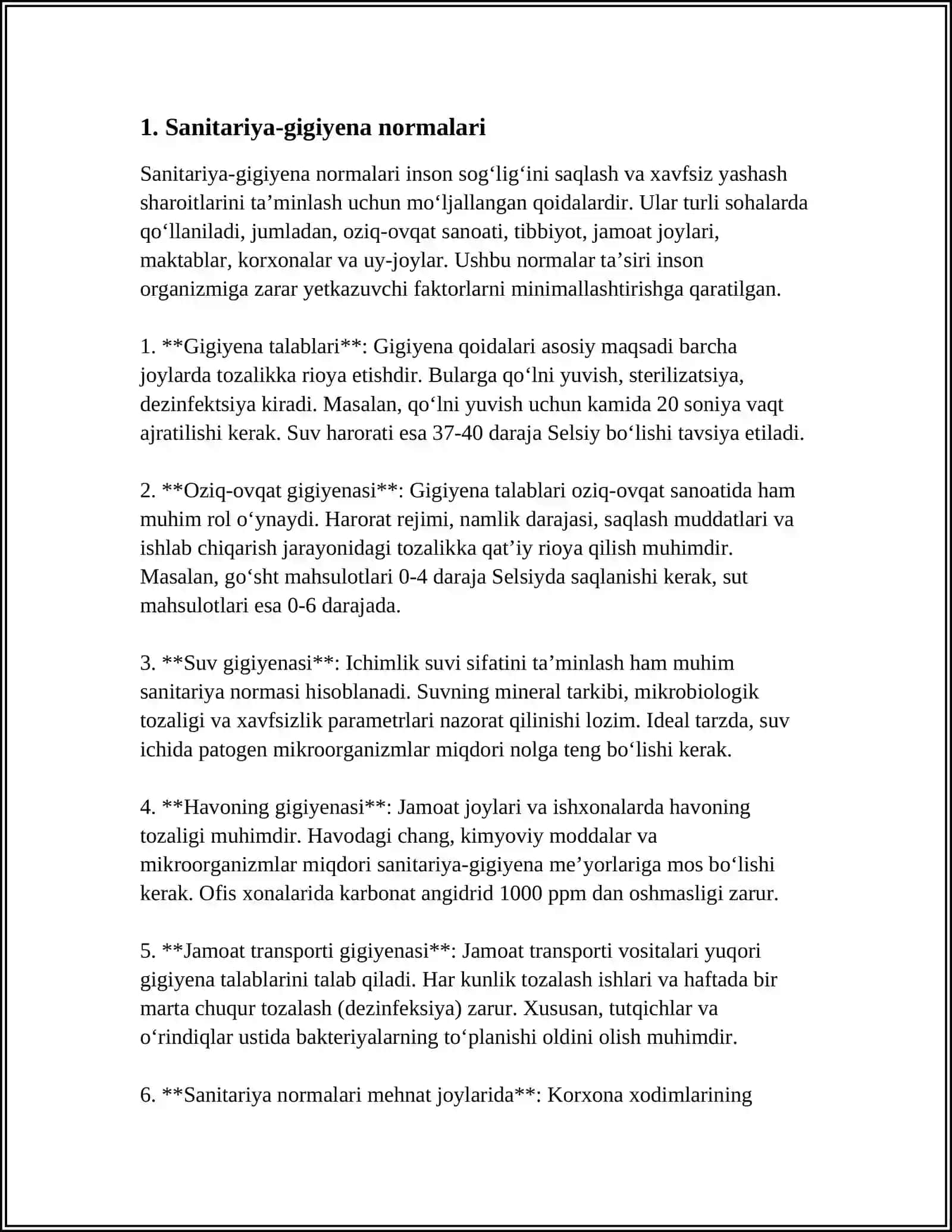 TIBBIY -PROFILAKTIKA MUASSASALARIDA SANITARIYA GIGIYENA REJIMI 4