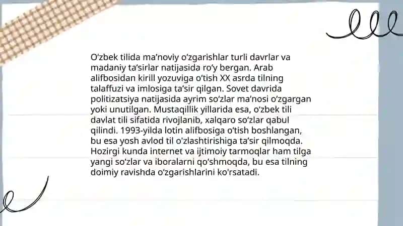 Leksik ma'no taraqqiyoti 4