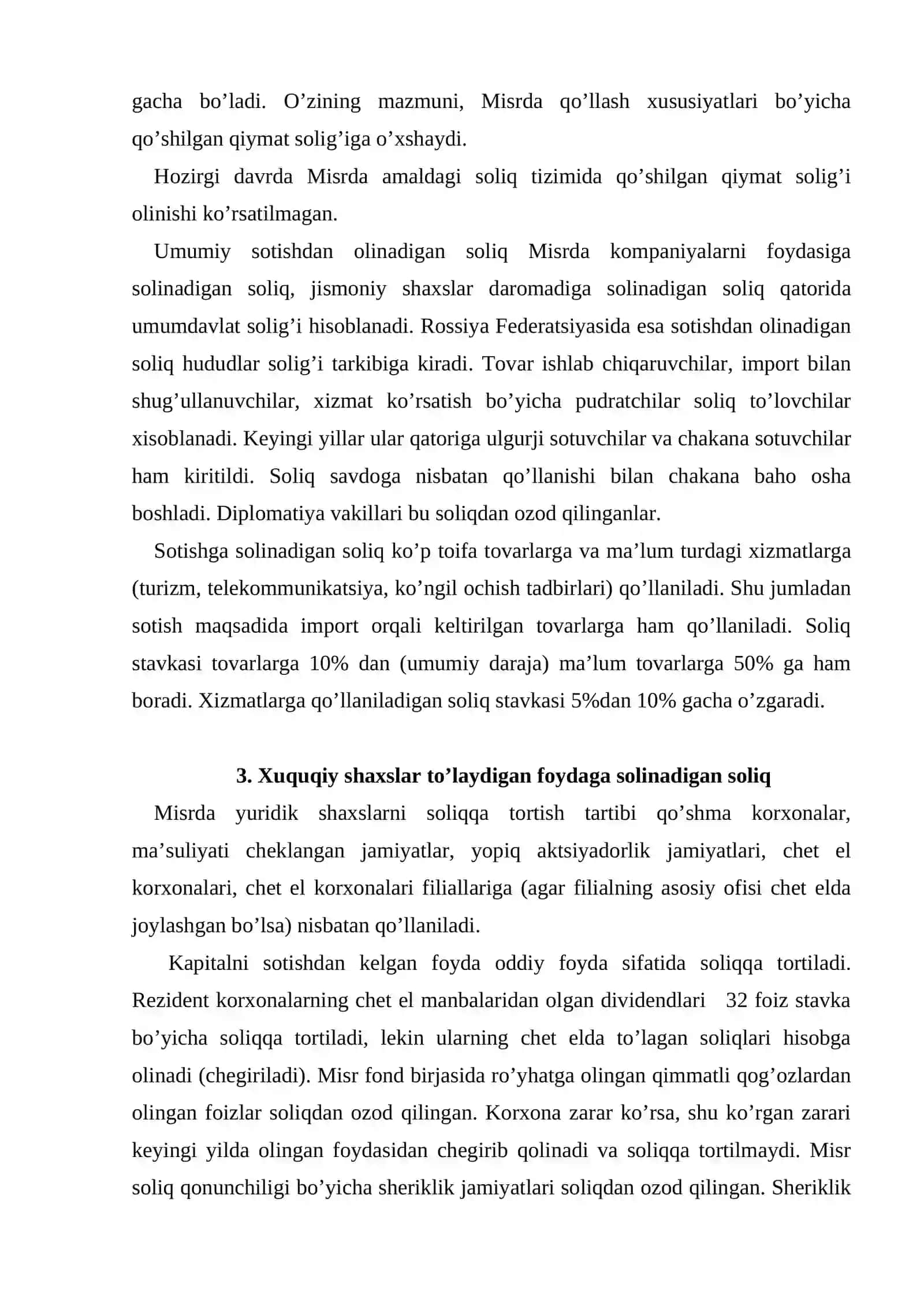 Misr Аrаb Rеspublikаsi soliq tizimi 4