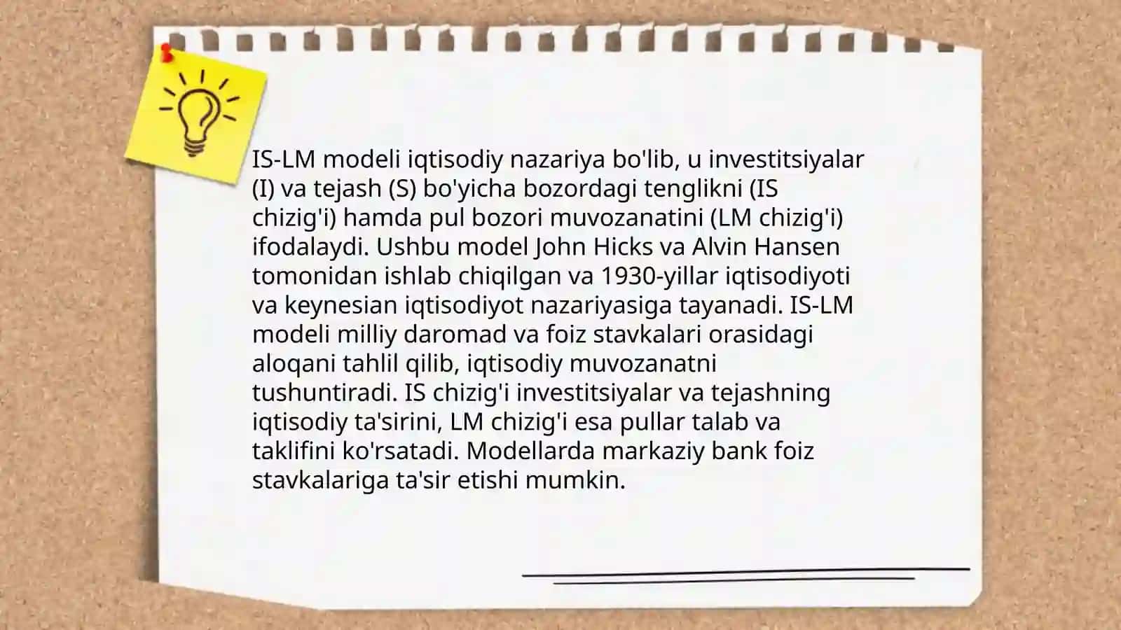 MAKROIQTISODIY MODELLAR 4
