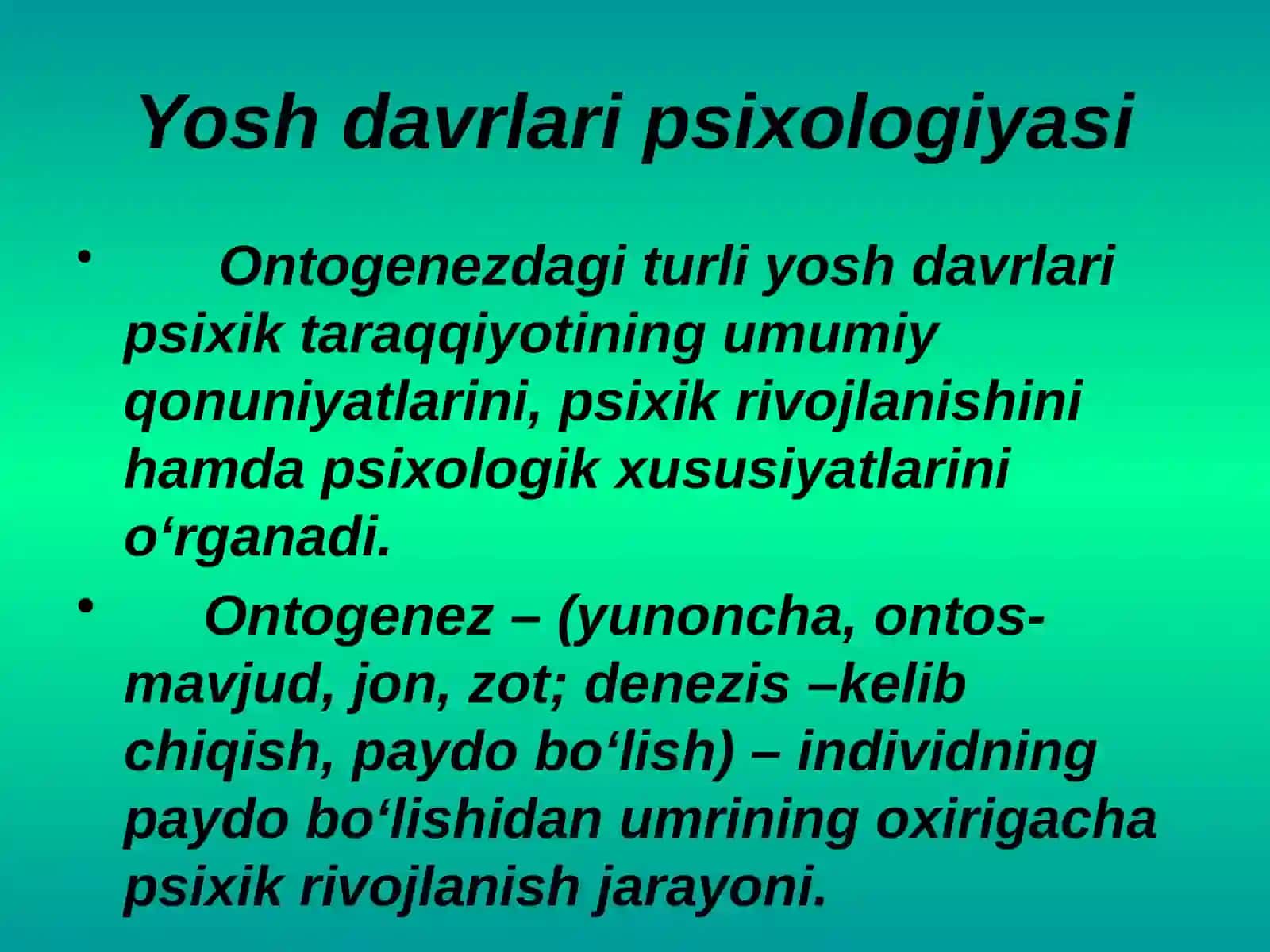 Yoshlar psixologiyasi va pedagogik psixologiya fanining predmeti, vazifalari va tadqiqot metodlari 4