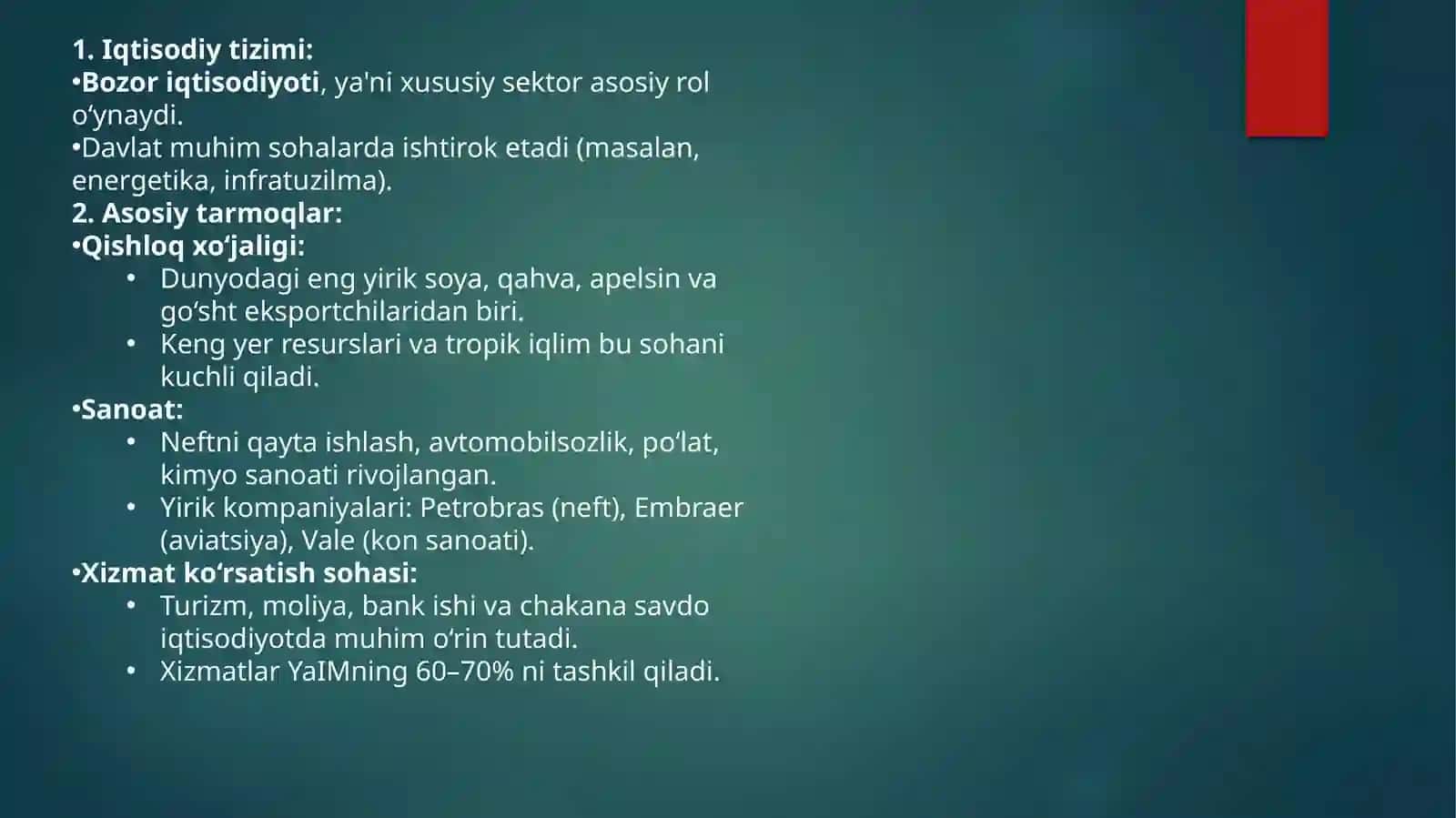 Braziliya haqida ma’lumot 4