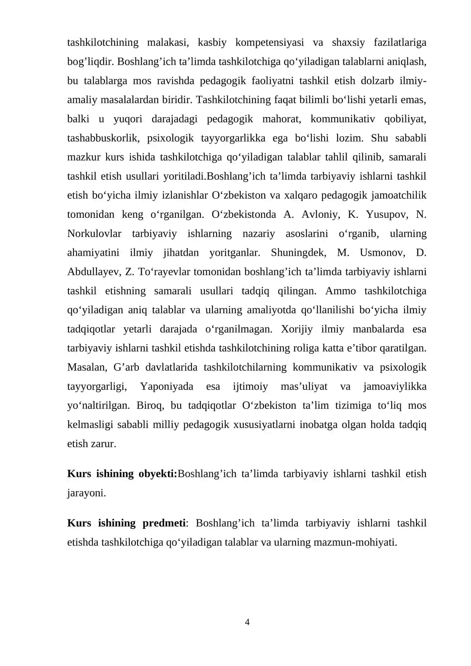 Sinfdan va maktabdan tashqari tarbiyaviy ishlarni tashkil qilishning nazariy asoslari 4
