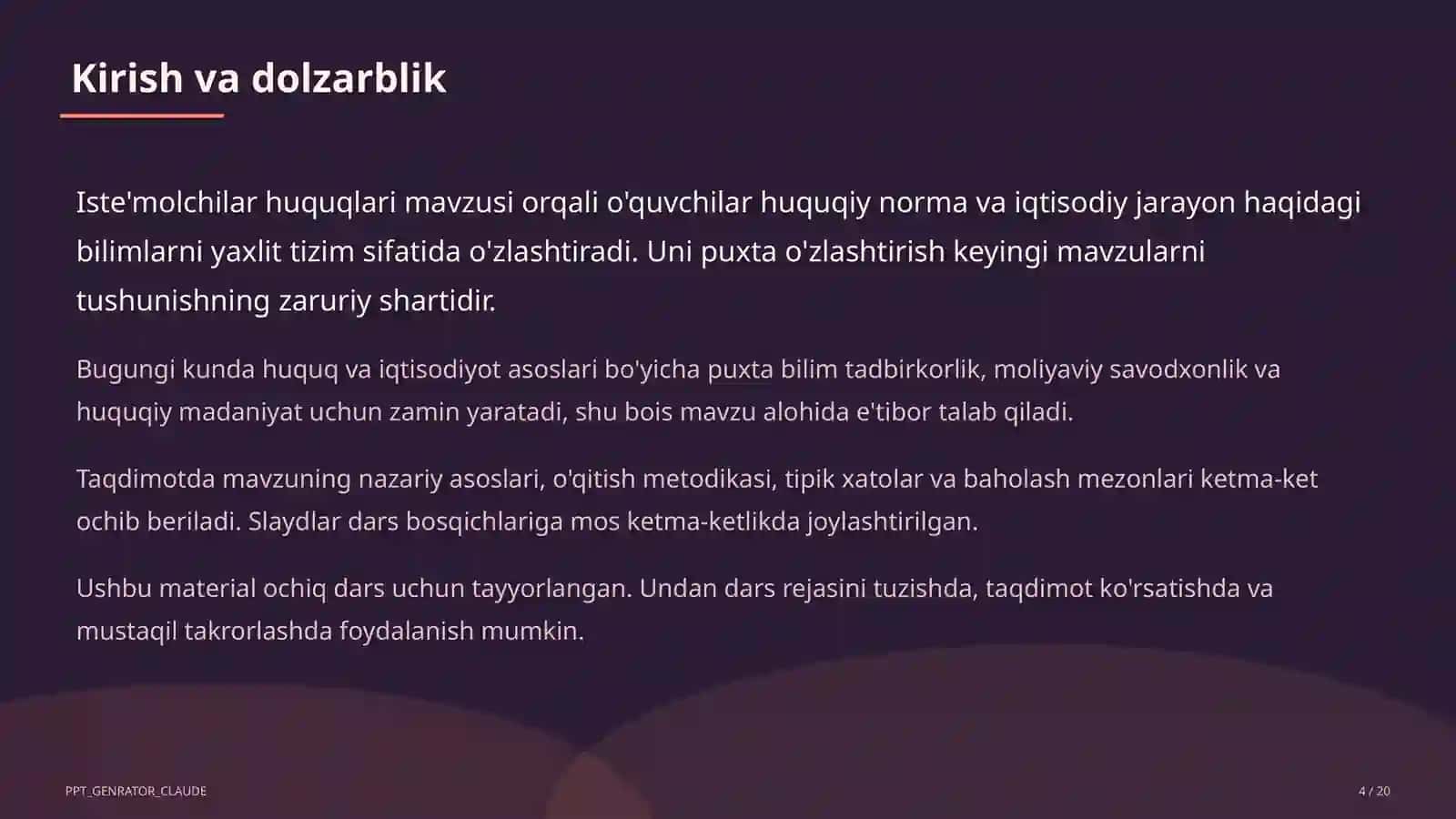 Iste'molchilar huquqlari (10-sinf) 4