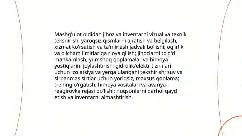Jismoniy tarbiya tizimida havfsizlik qoydalari va soğliqni muhofaza qilish 4