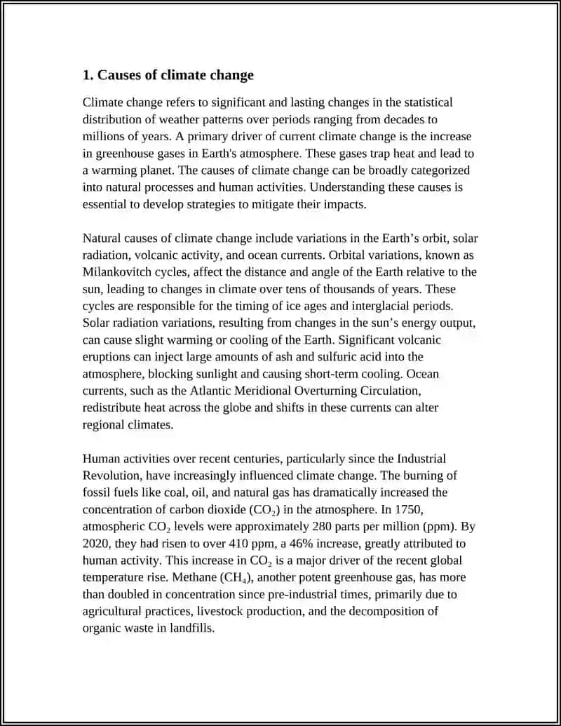 Climate Changes 4