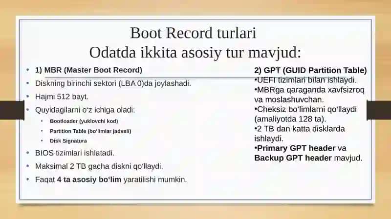 Boot Record 4