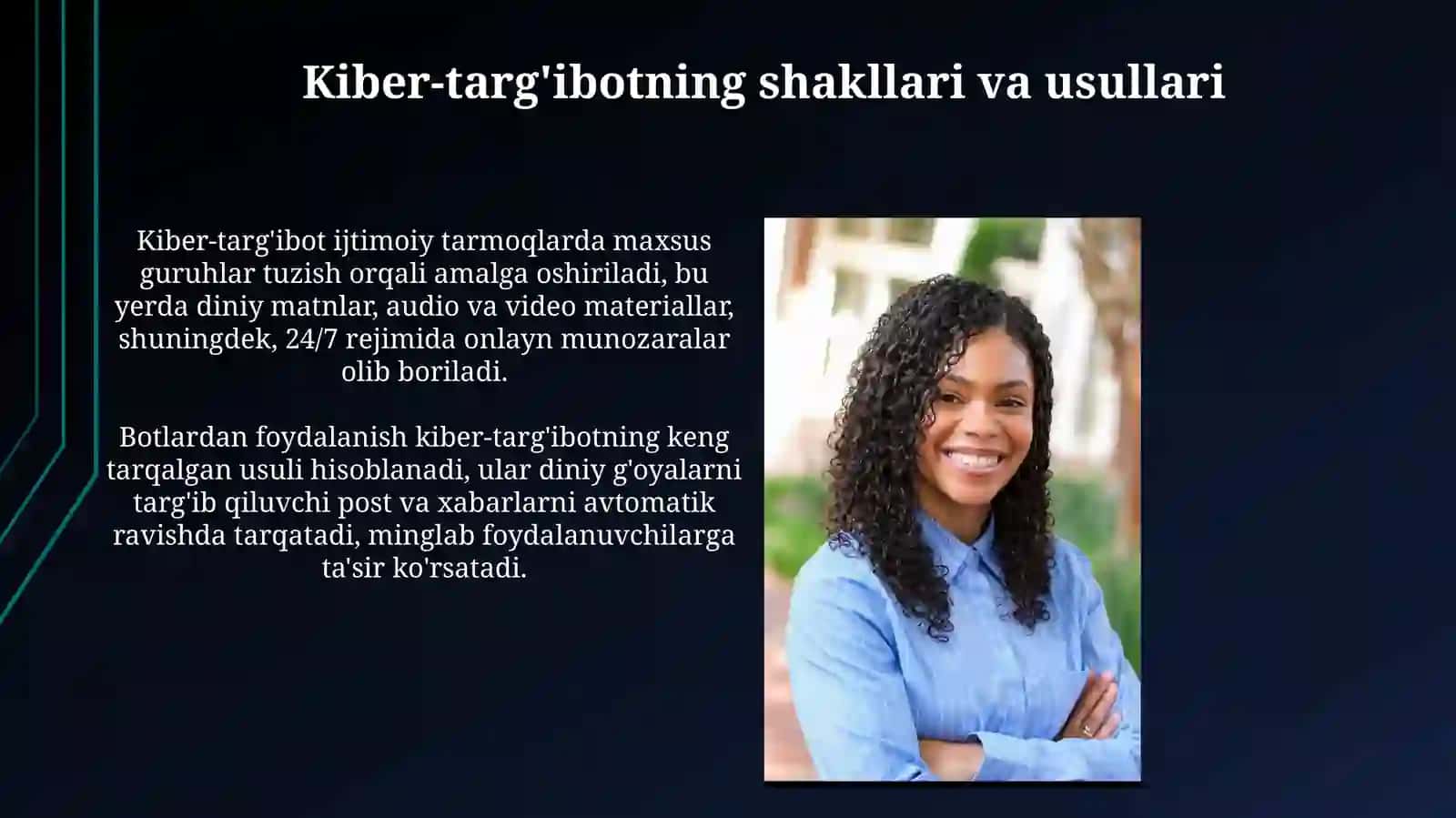 Kiber makonda diniy etiqod targibotiningijtimoiyxavfi 4