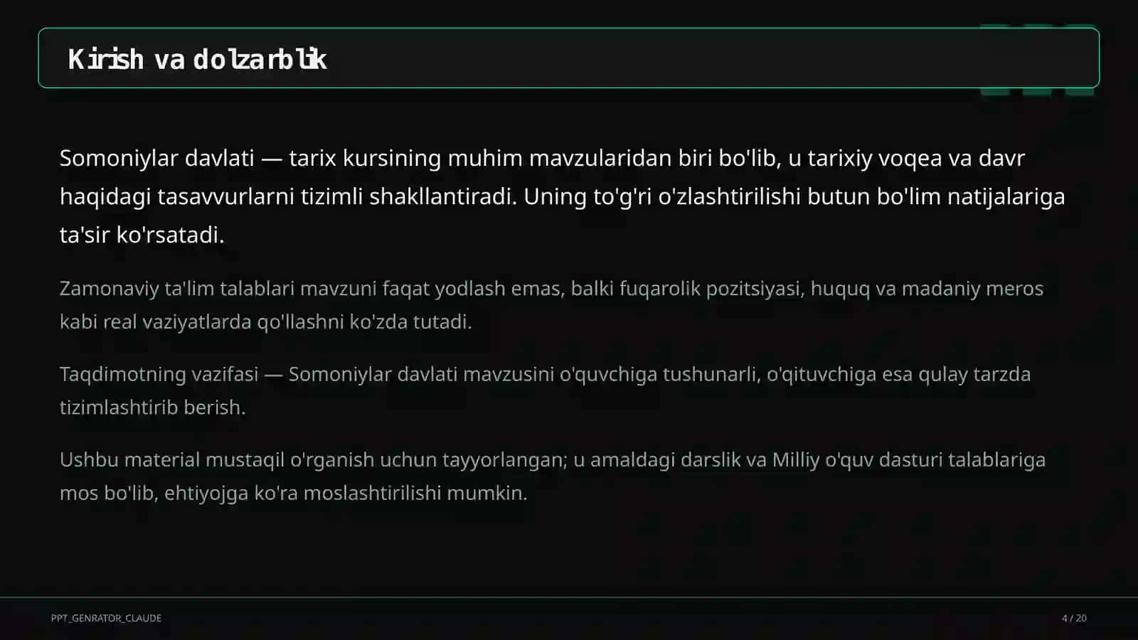 Somoniylar davlati (7-sinf) 4