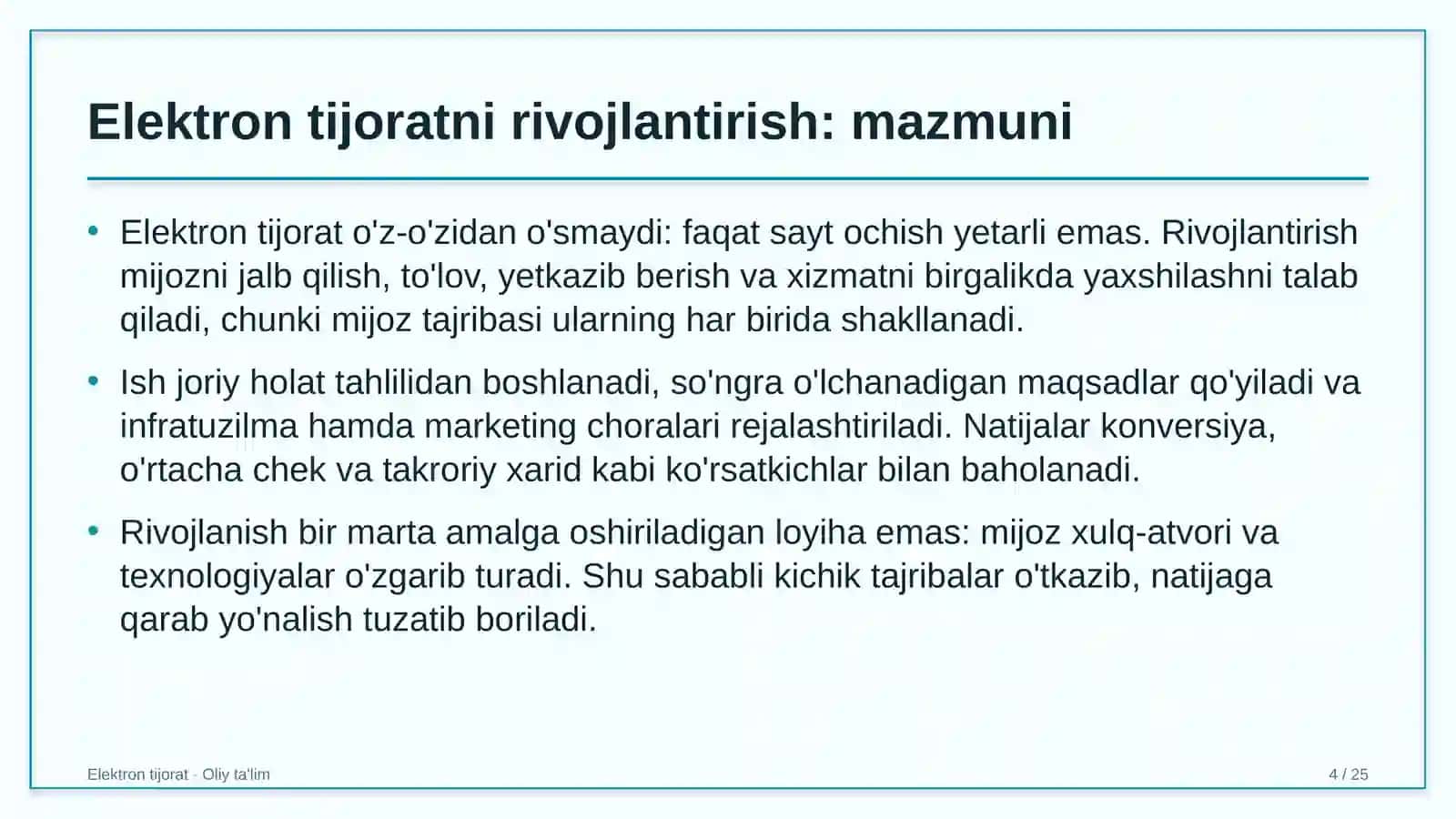 viloyat teleradiokompaniyalarida elektron tijoratni rivojlantirish 7544 4