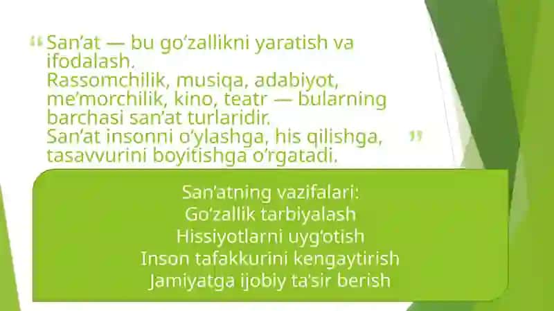 San’atvama’naviyat 4