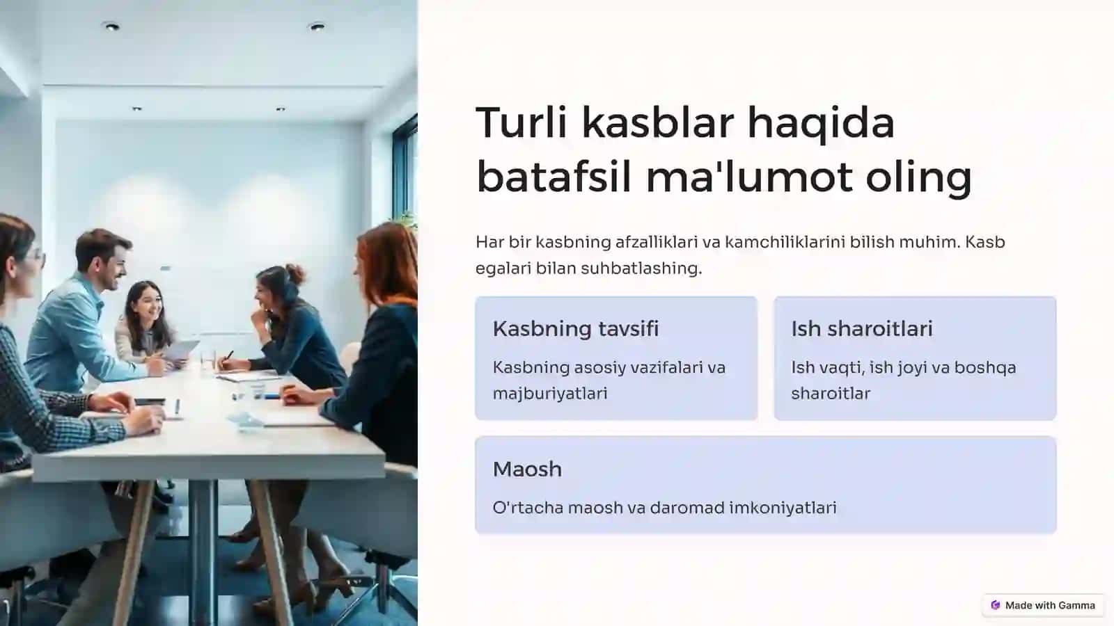 Kasb tanlashda yanglishmaslik: muvaffaqiyatli kelajak uchun yo'l xaritasi 4